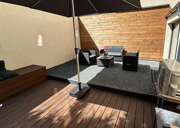 Le Briand 4etoiles Thermal Cosy Avec Terrasse Wifi *